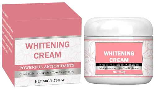 KOAHDE Skin Brightening Cream,Whitening-Creme für die Achselhöhlen,Bleaching Körperaufhellungscreme,Körperaufhellungscreme,Aufhellungscreme für Dunkle Haut,Unterarm Aufhellende Creme,50G