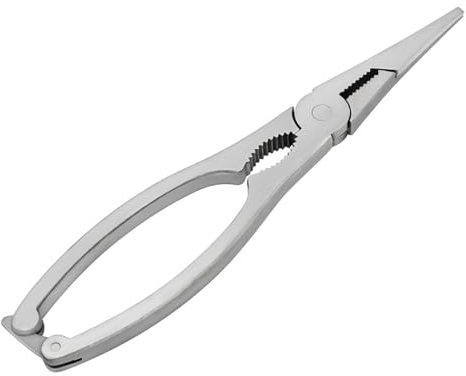 Long Lasting Steel Pincers Easy to Use Kitchen Utensil Sturdy Seafood Accessories Seafood Tools for Seafood Enthusiasts Tool for Restaurants