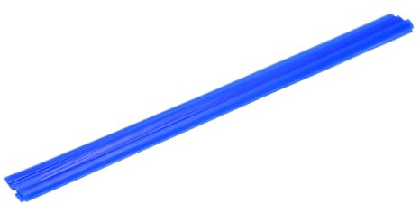 QUARKZMAN 5 Pcs Bacchette Di Saldatura Plastica Blu 9.5mm x 330mm HDPE | Nastro Piatto, Per Riparazione Serbatoi Idrici Pallet Carrelli Elevatori Bidoni Della Spazzatura, 0.4inch x 13inch