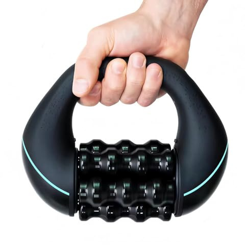 Marvixor Massageroller Elektrisch, Luminis Flow Relief Massage Roller, Luminis Massageroller, 3 Intensitätsstufen & Wiederaufladbar Für Muskelentspannung, Ergonomischer Mehrfachgriff, Geschenkauswahl