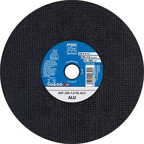 PFERD 61328119 Lot de 25 disques à tronçonner EHT 230-1,9 SG en aluminium