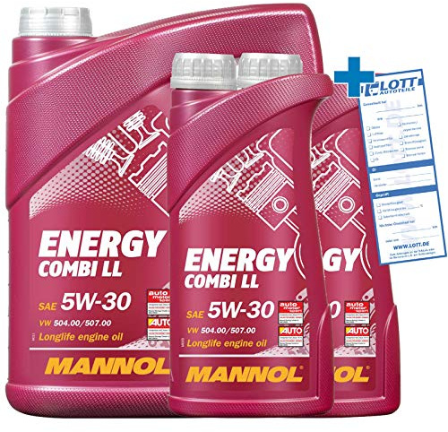 MANNOL 7L MOTORÖL Energy Combi LL 5W-30 5W30 MOTORENÖL
