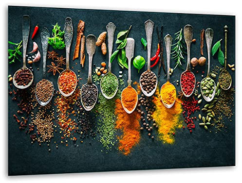 TMK ArtDeko – Schneidebrett Glas – Glasschneidebrett für die Küche 40x30 cm – Robust, Hygienisch & Rutschfest – Glas Schneidebrett – Zusätzliche Arbeitsfläche – Vielseitige Nutzung