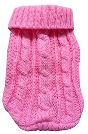 Hundepullover, warme Hunde- und Katzenkleidung für kleine, mittelgroße Hunde, wolliger, weicher Mantel, Outfits, Chihuahua-Bulldogge, gestrickte Welpenkleidung