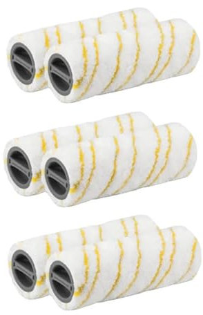 EtliN Spazzola a Rullo Compatibile con Gli Accessori di Ricambio for lavapavimenti elettrici Karcher FC5 FC7 FC3 FC3D (Color : 6pcs)
