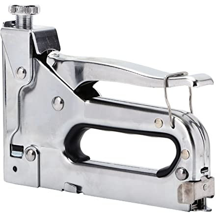 Agrafeuse Robuste, Agrafeuse Ergonomique pour Tapisserie D'ameublement, Pistolet à Clous pour Peinture à L'huile, Cadre de Travail du Bois, Kit D'agrafeuse Manuelle avec 30