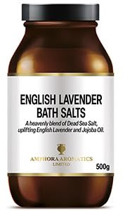 Amphora Aromatics English Lavender Bath Salts 500g