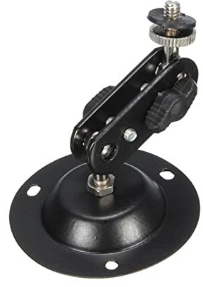 GLigeT Projector Mount Stand 2 Pcs Wall Mount Projector Bracket Installation Monitor Holder Security Rotary CCTV Surveillance Projector Stand Projector Ceiling Mount (Color : Black)