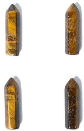 DECORN 10 st Healing Crystals Stones Sets Wands Bulk Naturliga ädelstenar spetsiga Polerad Reiki Energi Meditation Chakra Hemdekorativ Pocket Palm Worry Stone