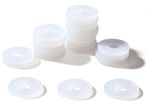 Litorange Grolsch Gaskets Silicone Seals - For Swing Top Bottles-40 Pack Combo Pack Clear, Made from Soft Silicone (Not Rubber, Better Sealing Than Rubber)