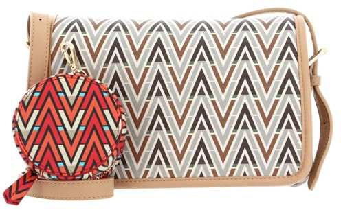 Valentino Tonic Satchel Beige/Multicolor