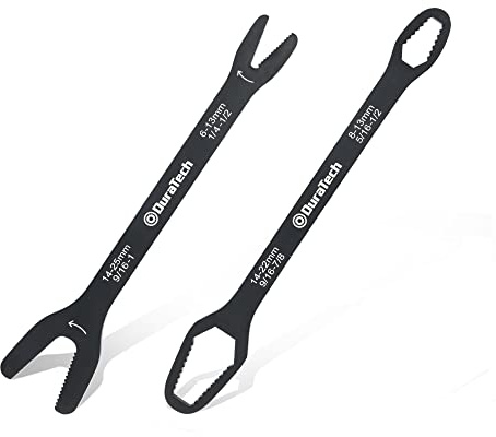DURATECH Universal Wrench Set, SAE & Metric, 1/4”-1”& 6 mm-25 mm