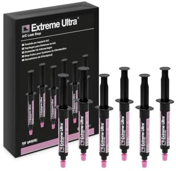Errecom Extreme Ultra - 6 x 6 ml, Dichtungsmittel für Klimaanlagen und Kühlsysteme und für Kfz-Klimaanlagen (Adapter nicht enthalten)