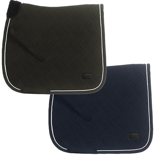 Cavallo CAVALJAMILA Schabracke Satteldecke, Größe:Dressur Warmblut, Farbe:darkblue