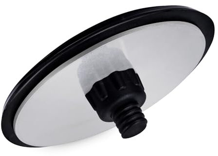 Unifizz 46mm/1.81''Rear Wiper Delete Plug Cap Kit Car Tailgate Waterproof Block Off (Black 46mm)