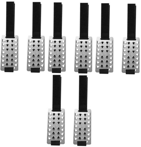 Yardwe 4 Paare rutschfeste Schnee-Überschuhe Griff Männerschuhe Schneeketten Schuhe Männer Greifer schuhüberzieher kletternde Anti-Rutsch-Spikes Kletterschuhe Black