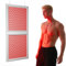 Lámpara Luz Roja, Lámpara Infrarroja Combinación de 660nm y 850nm, Lámpara de Luz Roja de 578 LED con Temporizador, Luz Roja Panel para Rostro, Cuerpo, Muscular, Atrás