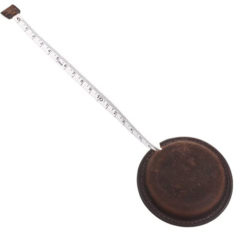 Angoily Vintage Flexibles Maßband Nähen Mini Maßband Tragbar Handliches Tape Für Körper Kleidungsmaße Vielseitiges Nähzubehör Für Handarbeit Und Geschenk