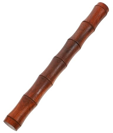 FUTUREORYY Tubo Contenitore per Bastoncini di Incenso in Legno Rosso senza Bave Bordi Lisci, Pratico per Viaggio e Campeggio,