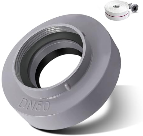 XINSUO C Kupplung Festkupplung, 2 Zoll | Aluminiumlegierung, mit Dichtung, für Rohre Behälter Gewebeschläuche