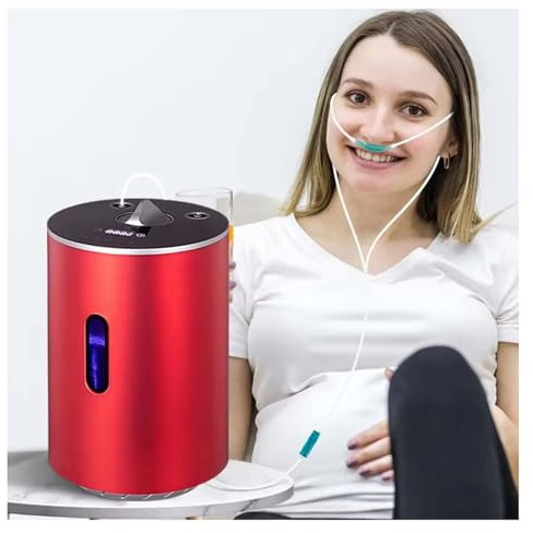 Generatore di idrogeno, Dispositivo per inalazione di idrogeno per Uso Domestico, inalatore generatore di idrogeno H2 ad Alta purezza al 99,99%, Macchina per la respirazione H2, co
