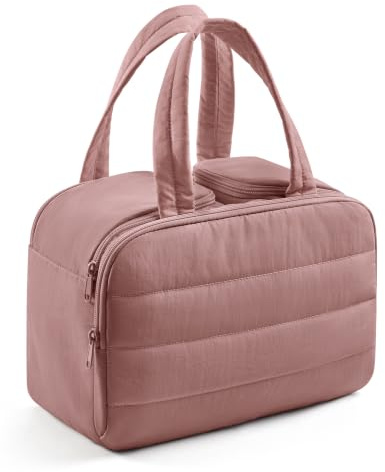 LIGHT FLIGHT Kulturtasche Damen Kosmetiktasche Groß Reise Kulturbeutel 8L | Makeup Tasche mit Wasserdichtes PVC-Fach, Waschtasche Schminktasche mit Griff für Kosmetika Essentials Toilettenartikel