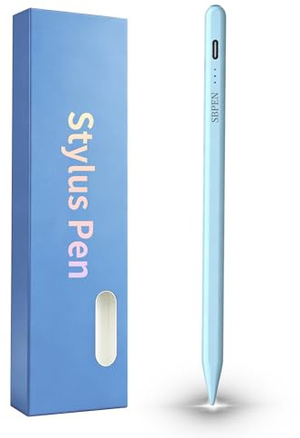 Stylet pour Samsung Galaxy Tab A11+Plus/A11/A9+/A9, Stylet Numérique pour Tablettes Android, Précis sans Retard, Allumage/Éteignage à Un Clic,Longue Durée de Vie de Batterie (Bleu)