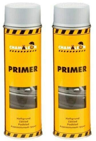 Chamäleon Füller 1K Spray Grau 2X 500ml Grundierung Primer Korrosionsschutz