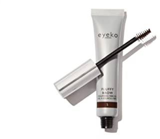 Eyeko Fluffy Brow Volumising Fibre Gel - Black Brown 5 | 16 hours long-wear Volumising Vegan Brow Gel