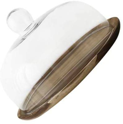 Garneck Moule à Gâteau Porte-gâteau Couvercle Du Bloc De Beurre Plateau à Biscuits Présentoir à Assiette à Gâteau De Fête Couvercle D'assiette à Gâteau Corbeille à En Bois