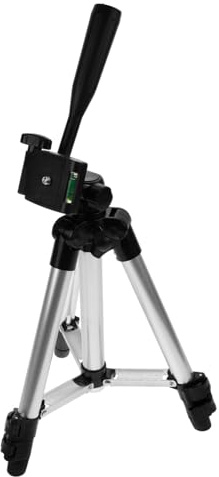 OSALADI Leichtes Angelkamera Stativ Aus Aluminium Verstellbar Mit Hebelverschlüssen Und Gepolstertem Griff Für Angellicht Und Taschenlampen
