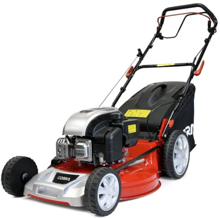 Cobra M51SPCVX 20 (51cm) Self-Propelled Petrol Lawnmower – 149cc DG650 Engine, 7 Cutting Heights, 60L Grass Bag, Steel Deck, 3-in-1 Cutting System