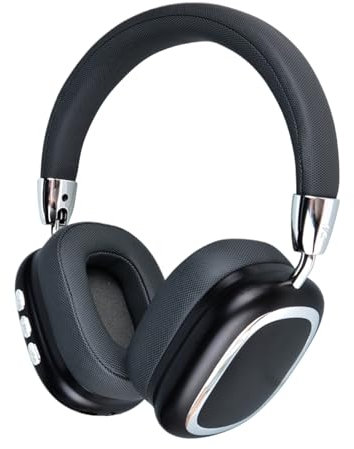 Générique Casque Audio Circum-Aural | Casque Supra-Auriculaire avec Intégré - Écouteurs Légers pour Voyage Sport Bureau Course Jeux