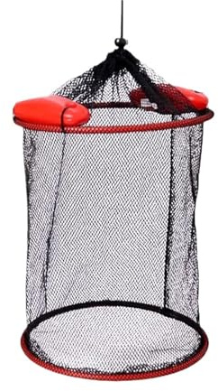Fiskfälla, Fiskekorg Vikbart flytnät 25x(30-90) cm(25x60cm)