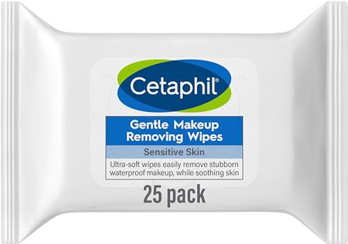 Cetaphil Gentle Makeup Removing Wipes, 25 Count