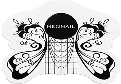 NEONAIL Schablone Schmetterling - 100 Stck.