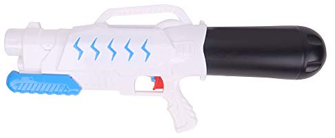 BLUE SKY - Wasserpistole - Outdoor-Spiel - 047264 - Weiß - Kunststoff - 49 cm - Kinderspielzeug - Strandspiel - Pool - Bewässerung - Ab 3 Jahren