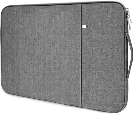 Flintronic Laptopväska 14 tum, laptopfodral med handtag, laptopväska skyddande skal, vattentät, laptop-fodral, notebook-fodral kompatibel med MacBook/Huawei/Acer/Asus/HP/Dell/Lenovo/Samsung