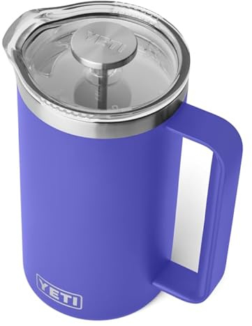 YETI Rambler French Press, Ultra Marine Violet, 34oz (1005ml)
