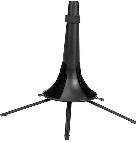 HEATSHAKING Trompetenständer Aus Metall Faltbar Und Tragbar Schützt Instrumente Mit Wattepads Stabiler Fünfbeiniger Fuß Für Innen Und Außenbereich
