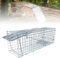 Piège Humain pour Petits Animaux - Safe piège Vivant (62x19x22 cm) - Acier Résistant pour Chats Errants, Fouines, Rats et Écureuils - Pliable et Portable