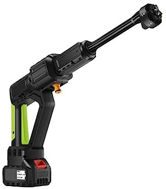 Pistola De Lavado Coche Eléctrica Alta Presión Sin Escobillas 1000W, 200BAR, 30000mAh, Agua Inalámbrica, Lavadora For Auto Limpieza Potente