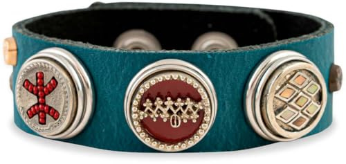 NOOSA-Amsterdam ORIGINAL Armband PENNAN petrol - ohne Chunks