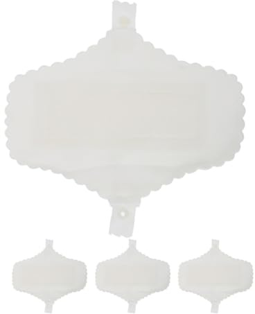 DECORNIJIA Atmungsaktive Stoffbinden aus Baumwolle 4 Stück Waschbare Menstruationspads mit Schicht Wiederverwendbare Damenbinden für Schwangerschaft und Alltag
