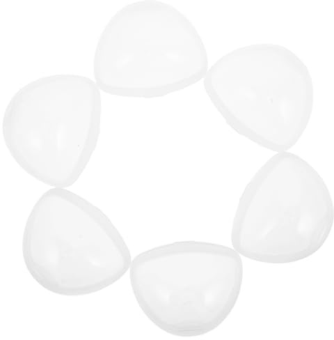 Lurrose Caja de Chupetes Triangular de Plástico Portátil para Bebés, Estuche Transparente Buena Protección Adecuado para Uso en Casa y Exterior