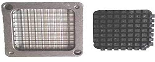 Lacor - Cuchilla + empujador 7x7 mm para Cortador Patatas y gajos Lacor | Para un uso práctico y profesional en cocina; perfecto para el día a día en hostelería y en casa, cómodo de usar y de guardar