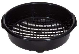 2XG25LS Large Garden Sieve - Black