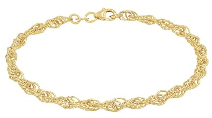 Amor Armband Damen Armschmuck, 19 cm, Gold, Kommt in Schmuck Geschenk Box, 2014488