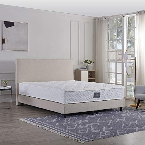 V6 Boxhoppsäng, bästa pris garanti (200 x 200 cm H3, beige eller grå) (beige)