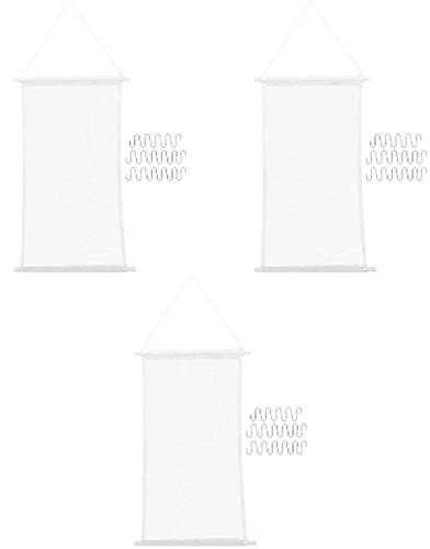 Cabilock 3 Sätze Schmuckständer Displayhalter Für Halsketten Ohrring-präsentationsständer Ohrring-organizer Zum Aufhängen An Der Wand Hängender -organizer Netzwerk Zubehör Ringhalter